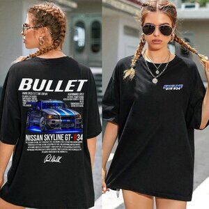 Suki Bullet Skyline R34 S2000 T-Shirt | JDM Car Graphic Tee | Street Racing